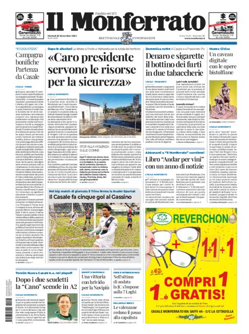 Il Monferrato - Edizione 90 del 26/11/2024